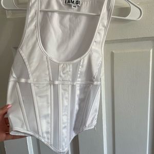 i am gia corset top